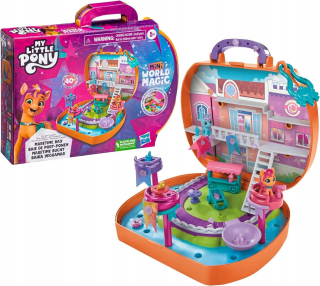MY LITTLE PONY Mini World Magic Kompaktné mestečko Zatoka Grzyw F5248